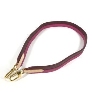 LOUIS VUITTON shoulder strap only Shoulder strap Leather pink